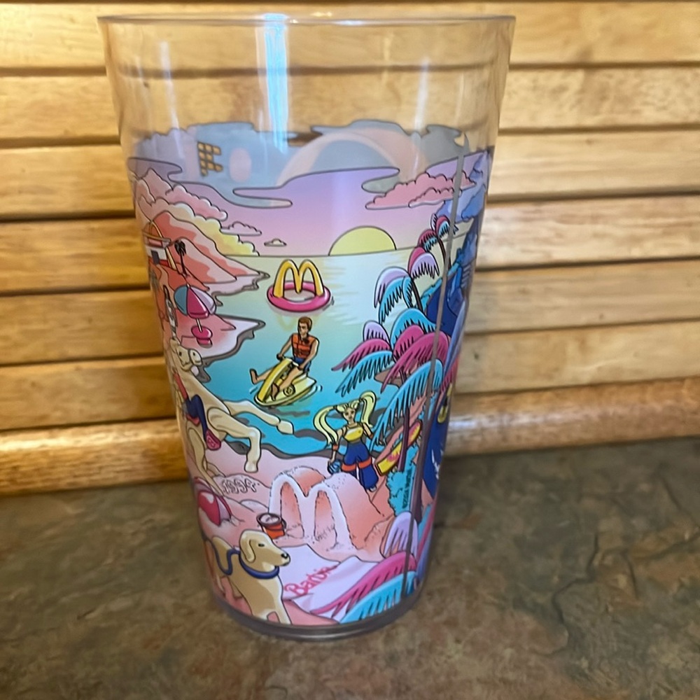 Barbie and hot wheels McDonald’s cup